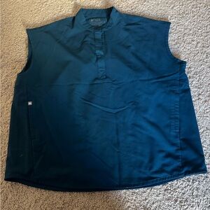 Figs Womens Rafaela Oversized Scrub Top Size Medium